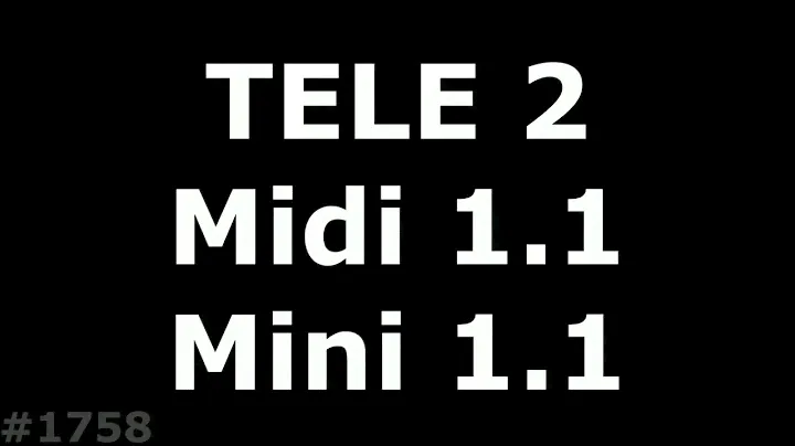 Белый экран или полосит Tele 2 Midi 1.1 и Mini 1.1