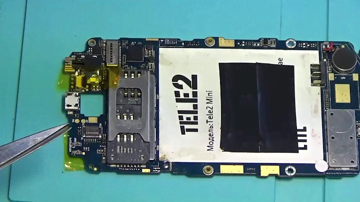 Замена разъёма Micro USB на смартфоне Tele2 Mini